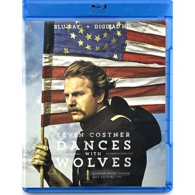 DANCES WITH WOLVES (1990) BLU-RAY Costner McDonnell Greene - Image 1 of 3