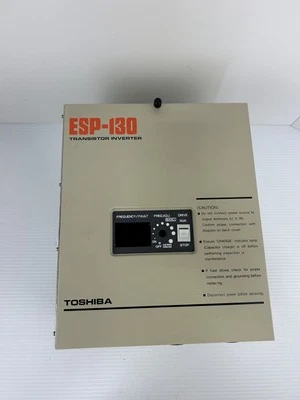 Toshiba VT130G1-4015B0E Transistor Inverter ESP-130 1HP 1.5kVA 460V 2.5A 3PH - Image 1 of 4