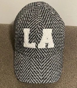 Women’s H&M Gray Tweed LA Cap Size M/L ~ Adjustable Strap - Picture 1 of 3