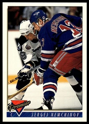 1993-94 Topps Premier #42 Sergei Nemchinov - Image 1 of 2