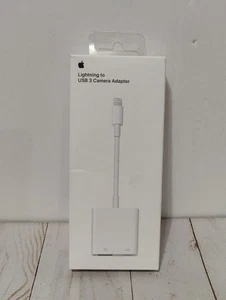 Adaptateur appareil photo Apple Lightning vers USB 3 A1619 d'origine neuf - Photo 1/6