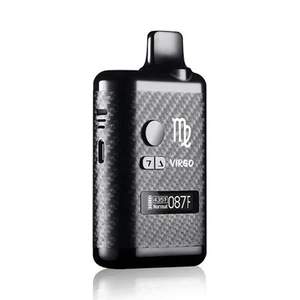 ANIX VIRGO Vaporizer Kräuter, Keramikkammer, USB-C, 1300mAh, schwarz - Bild 1 von 6