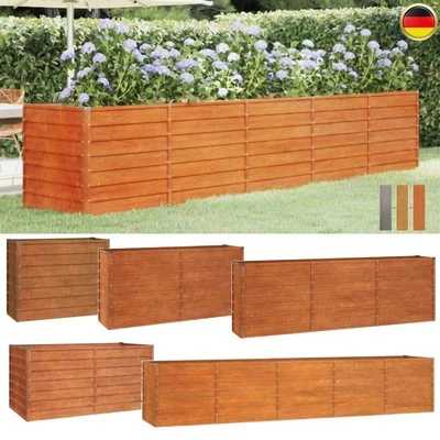 MARKENLOS Cortenstahl Hochbeet Pflanzbeet Gemüsebeet Gartenbeet Pflanzkasten Blumenbeet