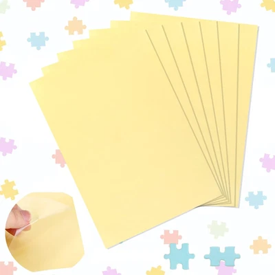 XUWAIDSGN 48 Stück Folie Puzzle Kleber Transparent Puzzle Fix Selbstklebend Folie
