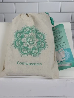 NUEVO Juego Compasión Knit Pro Mindful Collection Acero Inoxidable Doble Punto 6"  Foto 1 de 4