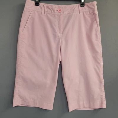 Bermudas Seersucker Lifestyle Attitude Larry Levine para mujer 14 rayas Foto 1 de 4