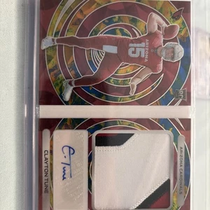 Clayton Tune 2023 Panini Spectra Rookie Optics RPA Booklet /10 AZ Cardinals - Picture 1 of 6