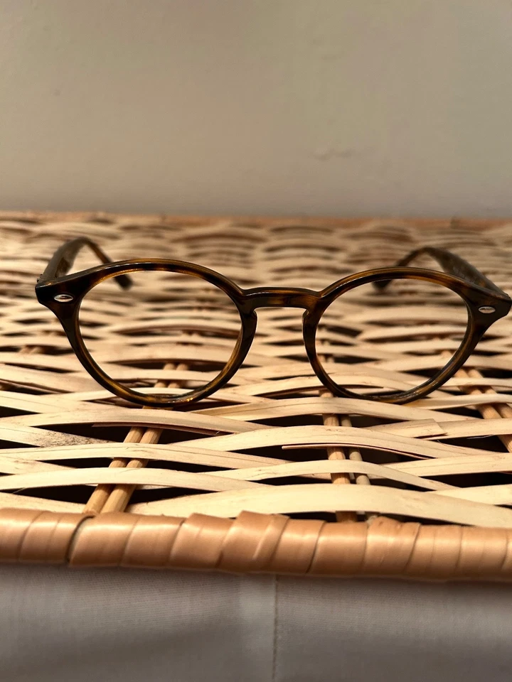 Ray Ban RB2180 redondo caparazón de tortuga gafas de sol marcos 49 21 145 Foto 1 de 4