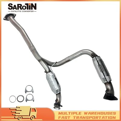 Catalytic Converter Set For Chevrolet Silverado 2500 HD 2011 - 2016 6.0L — 第 1/4 张图片