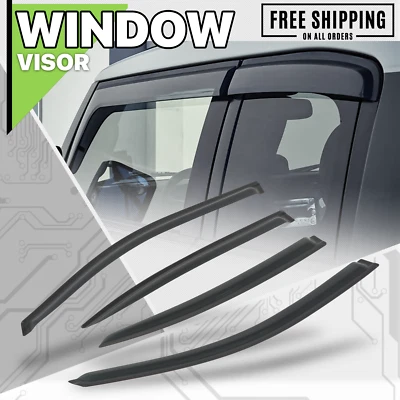 Лента на козырек окна козырек вентиляционный солнца дождя дефлектор предохранитель подходит 08-14 Dodge Avenger - Изображение 1 из 4