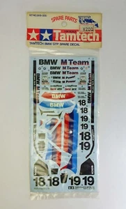 TAMITECH BMW GTP SPARE DECAL 1/24 Scale TAMIYA JAPAN - Picture 1 of 2
