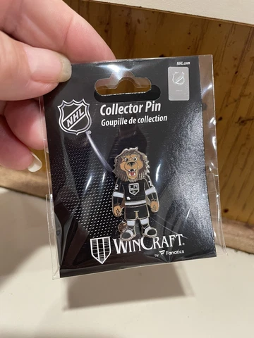 Los Angeles Kings pin 🔥🔥mascot🔥🔥NHL hockey NEW Style Hat Lapel Collector Cover