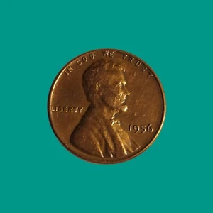 SELTENER FEHLER 1956 kein Münzzeichen Weizenpfennig Fehler L am Rand  - Bild 1 von 2