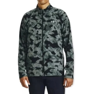 Under Armour Men Storm Launch 3.0 Green/Black Printed Jacket (1358106-424) Large - Picture 1 of 7
