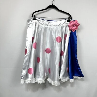 Falda/capa hecha a mano para adultos Toy Story Bo Peep satinada personalizada Halloween Juegos con disfraces XXL Foto 1 de 4