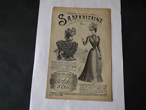 CATALOGUE SAMARITAINE MODE LUNDI 19 JUIN S..... D’ ÉTÉ 1898 - Picture 1 of 1