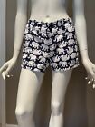 Lilly Pulitzer Callahan shorts Tusk in the Sun in Navy/White Size 00