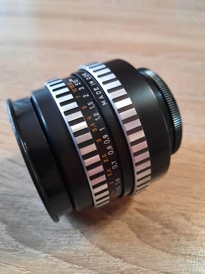 Carl Zeiss Jena Tessar 2.8/50 ZEBRA  DDR  NEW  lens M42 - Image 1 of 4