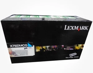 Lexmark X792 Toner, Cyan Extra Hohe Kapazität Original X792X1CG Original OEM - Bild 1 von 1