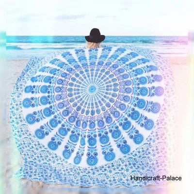  Indian Hippie Mandala Wall Hanging Tapestry Throw Ethnic Bedspread Twin Decor  - image 1 of 2