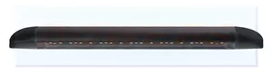 12v Black Angled LED Interior Exterior Strip Caravan Awning Light Lamp 260mm - Picture 1 of 2