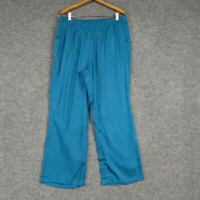 Jessica London Pants Womens Size 18W Teal High Rise Straight Leg Elastic Waist - Image 1 of 4