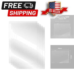 5PCS nFEP Film for 3D Printers - High Quality FEP for Elegoo Models 290x210mm - Picture 1 of 9