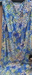 Carole Hochman himmlisch weich Nachtwäsche Maxi Nachthemd Kleid Damen P1X Pfau - Bild 1 von 6