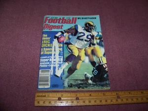 Football Digest Magazine 1985 "Eric Dickerson" - Picture 1 of 5