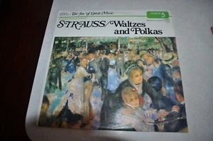 Johann Strauss Jr. Waltzes And Polkas 1980 Funk & Wagnalls 5 RCA Record LP - Picture 1 of 2