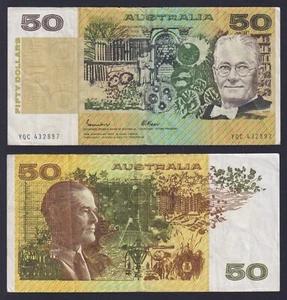 Banconota Australia 50 dollars 1985 P.-47e(1) BB+/VF+ - Imagen 1 de 1