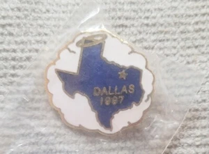 Dallas 1997 Pin Bowling State Shape on Cloud Free Shipping - Picture 1 of 2