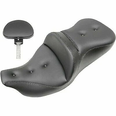 Saddlemen Road Sofa Pillow Top Seat w/Driver Backrest for Tri Glide Trike  - Изображение 1 из 1