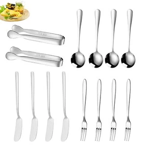 Cheese Butter Spreader Knife Set Stainless Steel Spreader Knives Charcuterie ... - Picture 1 of 7