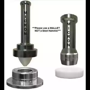 Micron Round Grommet Herramientas de mano # 12 (1 1/2") y cortadores para ojales de cortina - Imagen 1 de 1