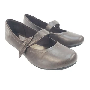 Lower East Side Women's Ballet Flats Size 7 Brown Shoes Faux Leather  - Picture 1 of 9