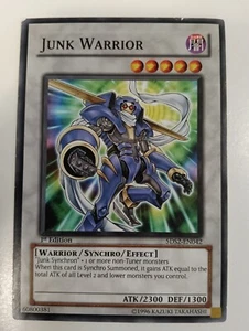 Junk Warrior 5DS2-EN042 - 1st Edition Common - YuGiOh! TCG - Picture 1 of 2