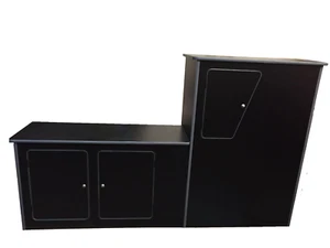 Transit Custom Mercedes Vito Campervan Camper Kitchen Unit pod Black STD SWB - Picture 1 of 1