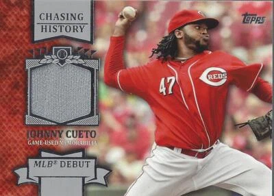 2013 Topps Chasing History Relics #JC Johnny Cueto - NM-MT - Image 1 of 2
