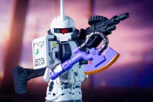 Custom Molded Figur Accessory - Gundam Zaku - Bild 1 von 4