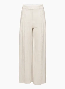 Aritzia The Effortless Pant Linen - Short, Style# 118265, Size 4, Natural Ecru - Picture 1 of 14
