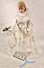 VINTAGE BARBIE OOAK BEADED WEDDING DRESS & ACCESSORIES LT 17 8