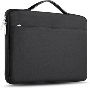 Tablet Laptop Sleeve 15 - 16" Case Briefcase, Super Slim, MacBook Black New - Picture 1 of 7