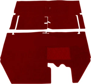 Kit alfombras terciopelo rojo oscuro para Citroen AMI 6 y 8 - Imagen 1 de 3
