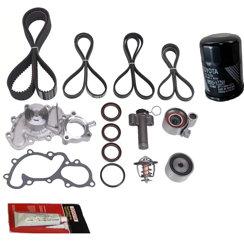 KIT MAESTRO DE CORREA DE DISTRIBUCIÓN Y BOMBA DE AGUA ORIGINAL para TOYOTA 4Runner 2001-2002 3,4 L V6 Foto 1 de 1