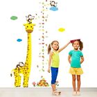 Giraffe Height Chart Nursery Wall Stickers Wall Art Kids Wall Stickers Kids