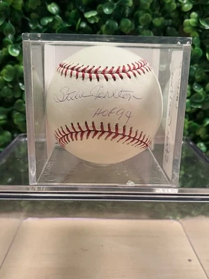 Steve Carlton Signed Rawlings Official National League Baseball JSA COA PHI A5 - Image 1 of 4