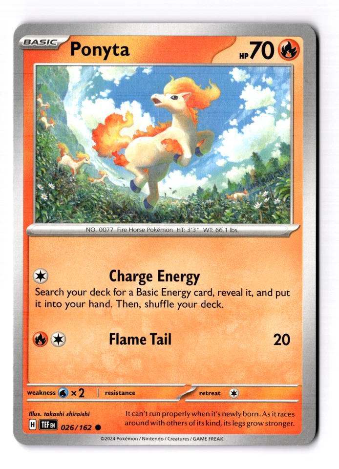 Ponyta 026/162 SV05: Temporal Forces Regular - Image 1 of 2
