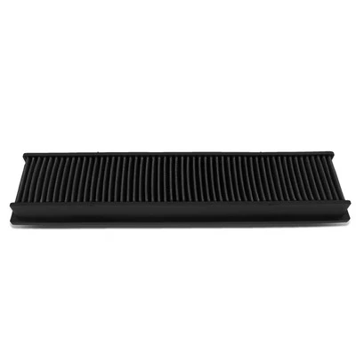 Fit 2007-2019 Mitsubishi Lancer/Outlander/RVR Black Reusable Drop-In Air Filter - Image 1 of 4