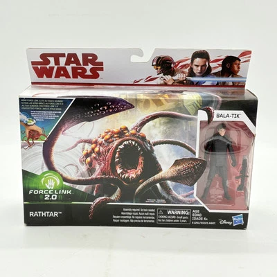 Figura de acción Star Wars Force Link 2.0 Rathtar & Bala-Tik 3.75" Force Awakens Foto 1 de 4
